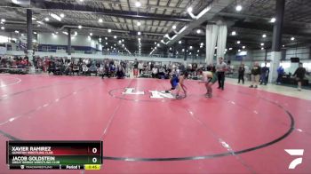 132 lbs Cons. Round 1 - Jacob Goldstein, Great Bridge Wrestling Club vs Xavier Ramirez, Gunston Wrestling Club