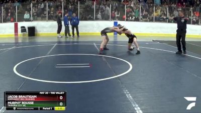 90 lbs Semifinal - Murphy Rousse, Traverse City WC vs Jacob Brautigam, Northwest Red Crushers