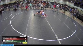 108 lbs Cons. Round 1 - William McWhirter, Iowa vs Kasin Noordyk, Fox Valley Elite Wrestling Club