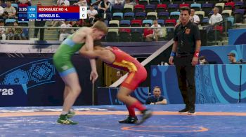 55 kg 1/8 Final - Haniel Rodriguez Nolaya, Venezuela vs Domantas Merkelis, Lithuania