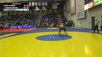141 lbs Semifinal - Richie Clementi, California Baptist vs Santino Sanchez, CSU Bakersfield
