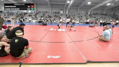 75 lbs Rr Rnd 3 - Owen Beagle, The Shop 814 vs Caiden Whitmore, 84 Athletes