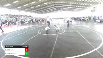 46 lbs Round Of 16 - Lennox Caro, Mat Demon WC vs Gabriel Lowman, Mini Avengers