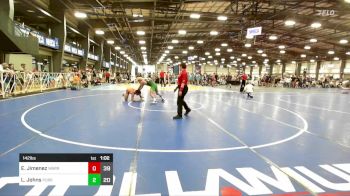 142 lbs Rr Rnd 3 - Eathan Jimenez, Warrior RTC vs Landon Johns, Pursuit Wrestling Academy - Silver