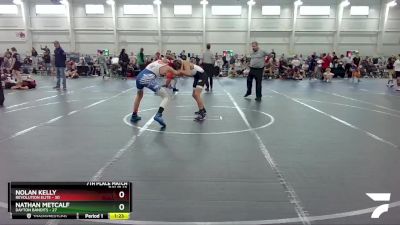 130 lbs Finals (8 Team) - Nolan Kelly, Revolution Elite vs Nathan Metcalf, Dayton Bandits