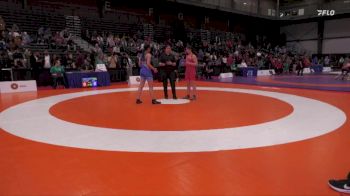 62kg Round 1 - Zante Welgemoed, Sask Valley Bears Wrestling Club vs Gurleen Virk, Rustom