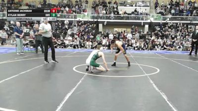 113 lbs Semifinal - Antoine Jackman, Greater Lowell vs Kylan Berry, Bonny Eagle