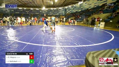 113 lbs Consi Of 16 #2 - Dontae Majors, Young Guns Nashville Wrestling vs Jack Wallukait, Sebolt Wrestling Academy