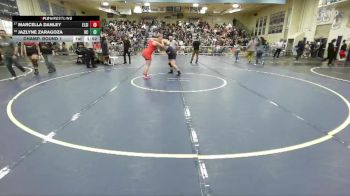 235 lbs Champ. Round 1 - Marcella Danley, Elsinore vs Jazlyne Zaragoza, Rancho Cucamonga