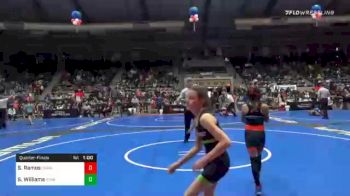 75 lbs Quarterfinal - Sky Ramos, Sunkist Kids/Monster Garage vs Sasha Williams, Standfast Wrestling