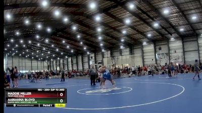 200+ (up to 265) Semifinal - Maddie Miller, Team Ohio Gold vs Aarianna Bloyd, Queen Bees Wrestling Club