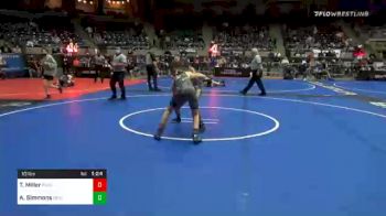 101 lbs Prelims - Tate Miller, Purler Wrestling Academy vs Aiden Simmons, Driller WC
