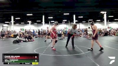 110 lbs Round 7 (8 Team) - Will Farnham, Team Smash vs Chase Gillahan, PA Alliance Blue