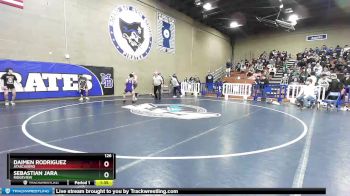 126 lbs Quarterfinal - Sebastian Jara, Ridgeview vs Daimen Rodriguez, Atascadero