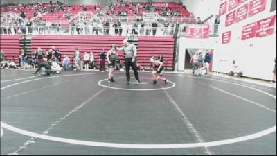 110-120 lbs Rr Rnd 3 - Aila Sapcutt, Darko Valley Wolf Pack vs Camden West, Midwest City Bombers Youth Wrestling Club