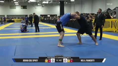 Neil A. Franciotti vs Joshua Cole Spivey 2026 Pan IBJJF Jiu-Jitsu No-Gi Championship