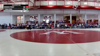 184 lbs Prelim - Sean King, Wheaton (il) vs Desmon Perry, Ohio Wesleyan