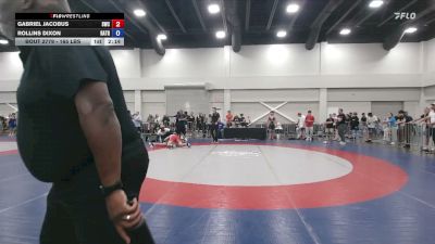 165 lbs Cons. Semis - Gabriel Jacobus, Storm Wrestling Center vs Rollins Dixon, Radford Trained