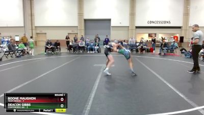 84 lbs Round 1 (6 Team) - Deacon Gibbs, Contenders WA vs Boone Maughon, Team Minion