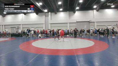 285 lbs Quarters - Alex Blankenship vs Fred Toney, Storm Wrestling Center