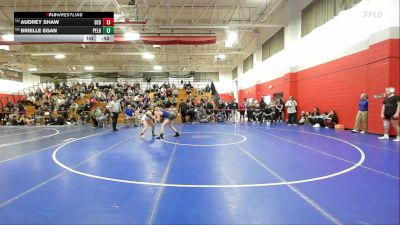 132 lbs Consolation - Audrey Shaw, Bedford vs Brielle Egan, Pelham