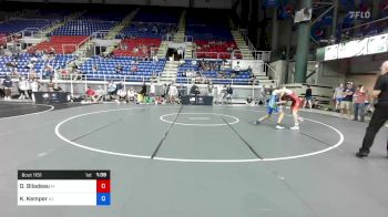 145 lbs Rnd Of 32 - Dokken Biladeau, Iowa vs Korey Kemper, Arizona