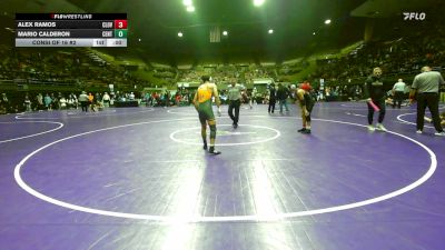 120 lbs Consi Of 16 #2 - Alex Ramos, Clovis West vs Mario Calderon, Central