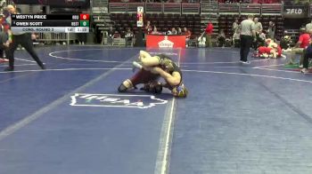 1A-144 lbs Cons. Round 3 - Owen Scott, Westwood, Sloan vs Westyn Price, North Linn