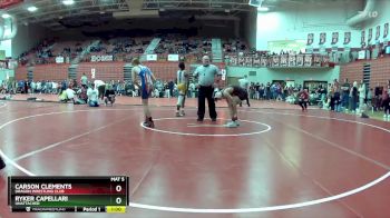 138 lbs Cons. Round 4 - Carson Clements, Dragon Wrestling Club vs Ryker Capellari, Unattached