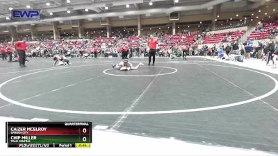 73 lbs Quarterfinal - Chip Miller, Team Central vs Caizer Mcelroy, Garden City