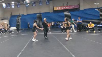 103 lbs 1st Place Match - Valarie Solorio, Iowa vs Rianne Murphy, Iowa