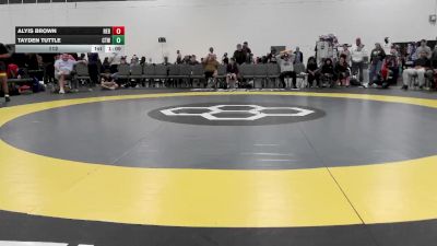 112 lbs Round 3 - Tayden Tuttle, CT Whale vs Alyis Brown, Rebellion