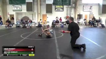 72 lbs Round 2 (8 Team) - Brycen Dawley, POWA vs Arav Pandey, Team Smash