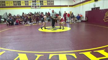 125 lbs Champ. Round 1 - Izaias Espino, Modesto Junior College vs Maddox Rondez, Sacramento City College