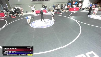 113 lbs Round 3 (16 Team) - Caden Herrera, KCWA-GR vs Lorenzo Reyes, LAWA-GR