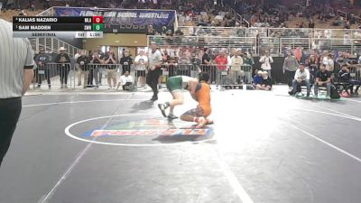 165 1A Semifinal - Sam Madden, South Walton Hs vs Kalias Nazario, Mater Lakes Academy
