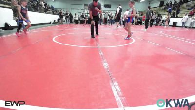 73 lbs Consolation - Turk Hockett, Caney Valley Wrestling vs CJ Tyler, Black Fox Wrestling Club