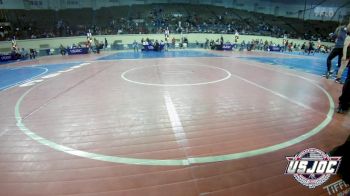 76 lbs 5th Place - Ryker La Fuente, Deer Creek Youth Wrestling vs JERRY PRINCE JR, Darko Valley Wolfpak