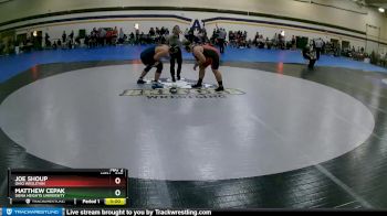 285 lbs Champ. Round 2 - Joe Shoup, Ohio Wesleyan vs Matthew Cepak, Siena Heights University
