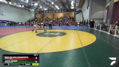 165 Boys Cons. Round 4 - Jason Keizer, Orange Glen vs Waylon Hollingsworth, Torrey Pines