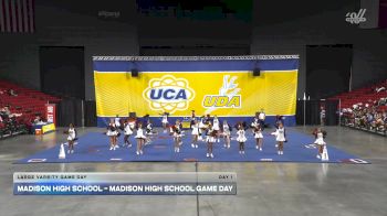 Madison High School - Madison High School Game Day [2025 Large Varsity Game Day Day 1] 2025 UCA Houston Regional