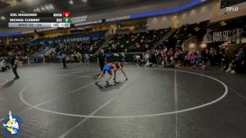 138 lbs Champ. Round 1 - Joel Waggoner, Lombard (Montini) vs Michael Clement, Decorah