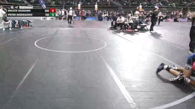 98 lbs Consi Of 16 #2 - Malick Gassama, Roselle Park vs Peter DiGregorio, Triumph Trained