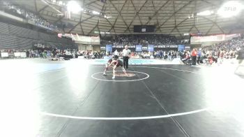 Girls 4A 105 lbs Champ. Round 1 - Trinity Town, Moses Lake (Girls) vs Zale Ganal, Lake Stevens (Girls)