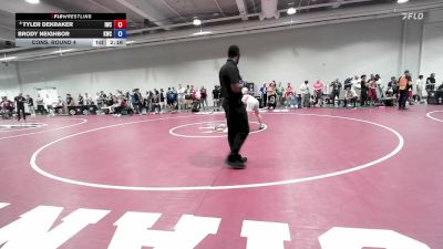 61 lbs Cons. Round 4 - Tyler Dekraker, Integrity Wrestling Club vs Brody Neighbor, Kohawk Wrestling Club