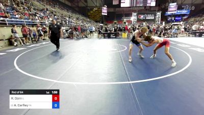 120 lbs Rnd Of 64 - Ryan Dorn, IL vs Austin Carfley, PA