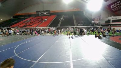 53 lbs Quarters - Brooks-Carter Weigle, Montana vs Logan Radmall, Utah