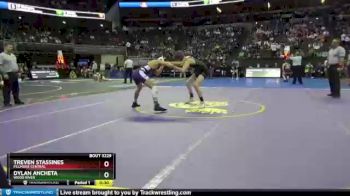 Cons. Round 2 - Dylan Ancheta, Wood River vs Treven Stassines, Fillmore Central