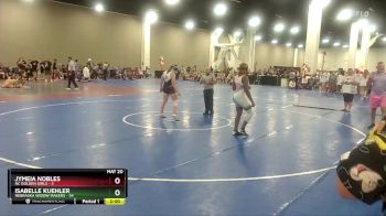 155 lbs Round 7 (8 Team) - Jymeia Nobles, NC Golden Girls vs Isabelle Kuehler, Nebraska Widow Makers