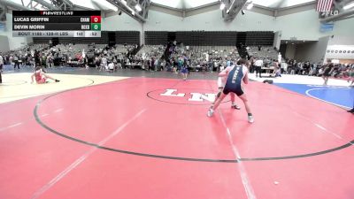128-H lbs Consi Of 32 #2 - Lucas Griffin, Chaminade vs Devin Morin, Roxbury